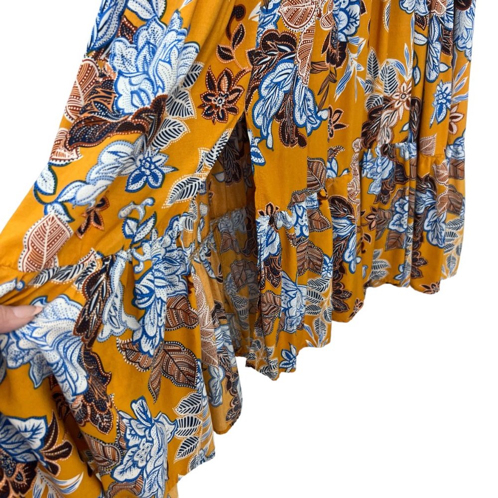 Abel the Label Mango Magic Boho Lagenlook women's maxi dress size XS - Picture 7 of 7